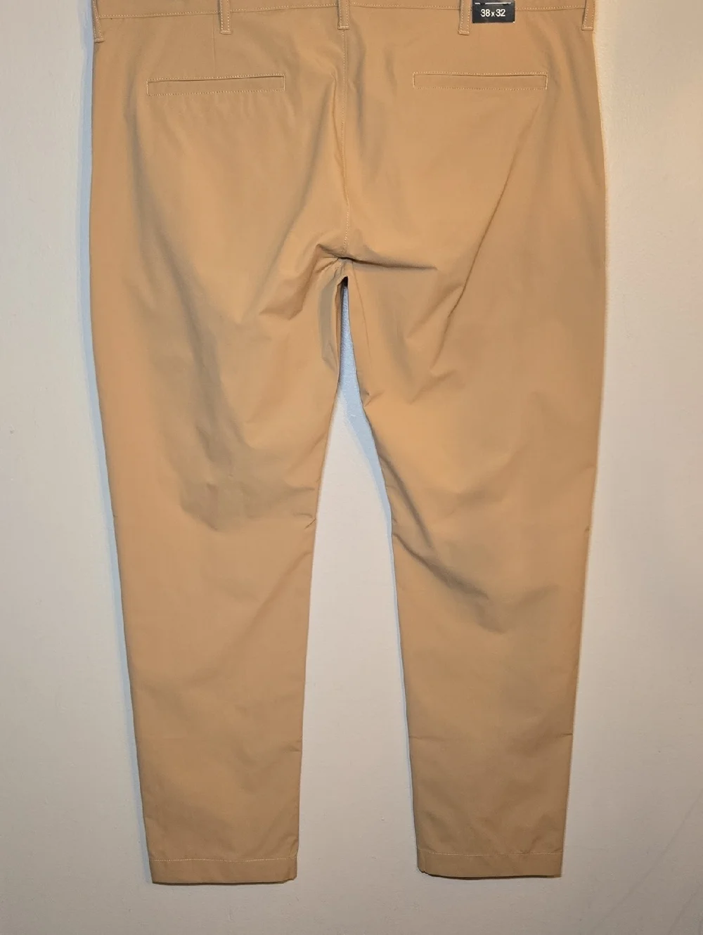 J. Crew Tech Flex Slim Chino Pants 38x32 Khaki Stretch NWT